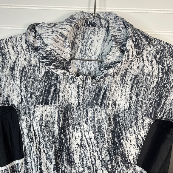 Lululemon Women’s Runbeam Hoodie In Texture Twist White Black *No Size Dot sz 6 - Picture 2 of 11